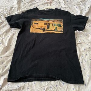 ethereal regalia unisex graphic shirt in black